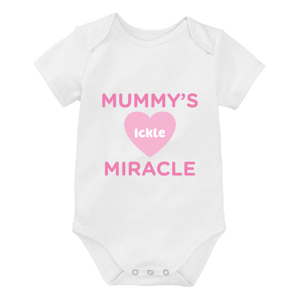 Mummy's Ickle Miracle Premmie Baby Grow (3-5 lbs)